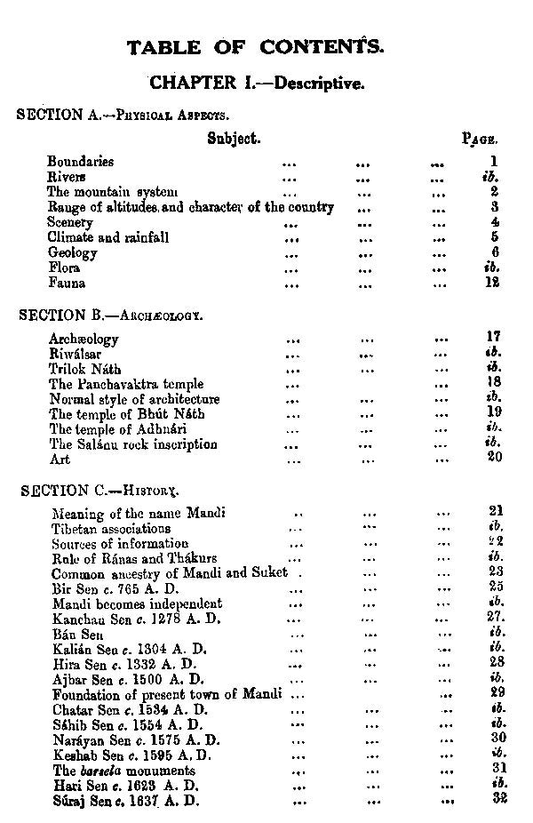 Gazetteer of the Mandi State 1920 - Retail Maharaj