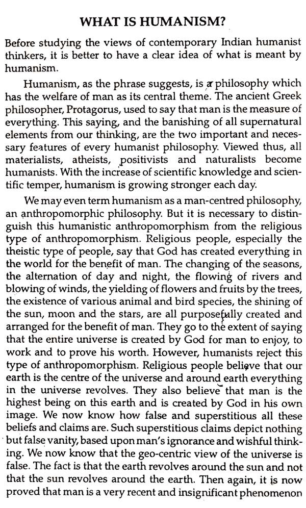 Humanist Thought in Contemporary India (Enlarged Edition) - Retail Maharaj