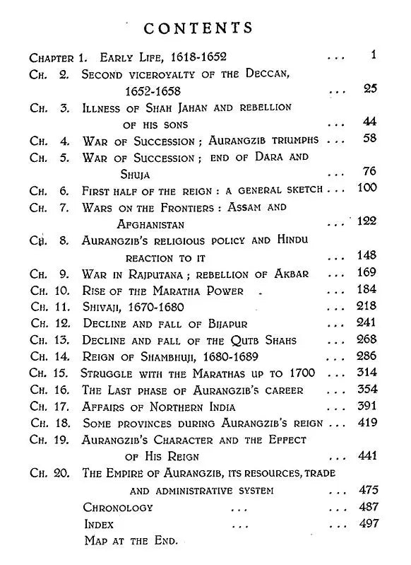 A Short History of Aurangzib- 1618-1707 (Abridged) - Retail Maharaj