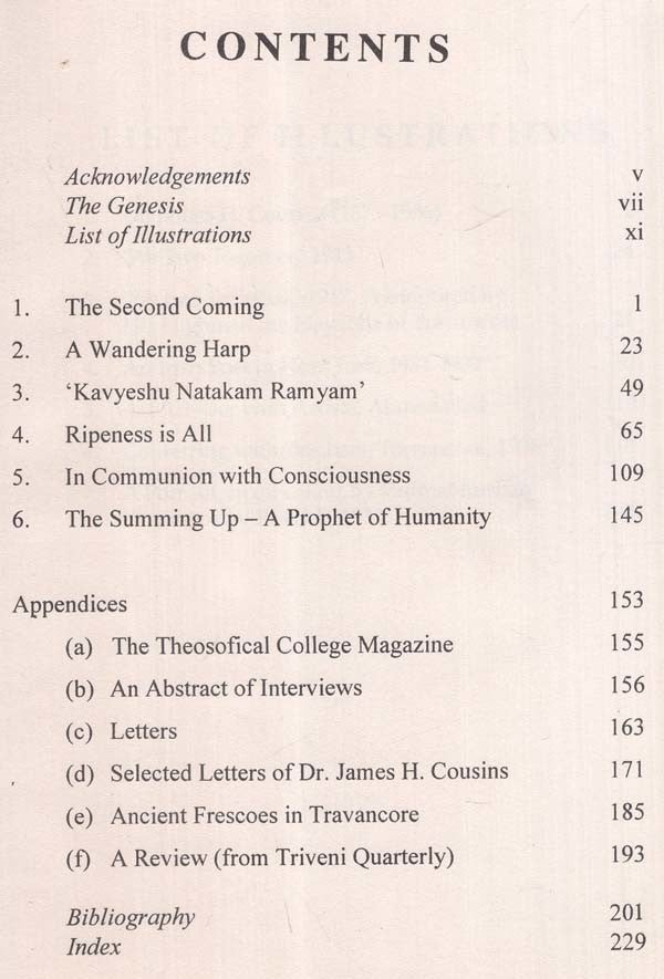 A Wandering Harp- James H. Cousins: A Study (An Old and Rare Book) - Retail Maharaj