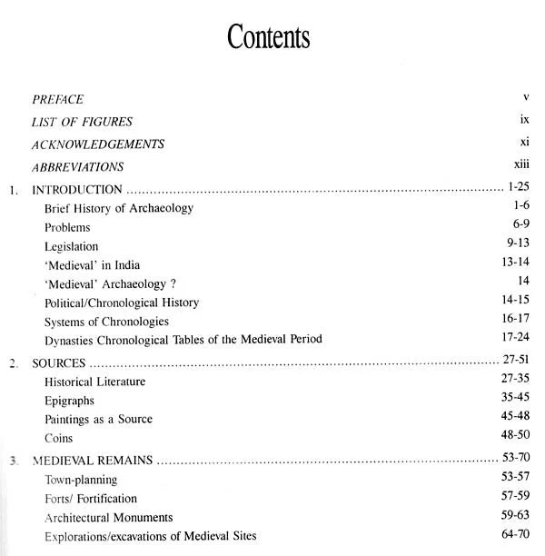Archaeology of Medieval India (An Old and Rare Book) - Retail Maharaj
