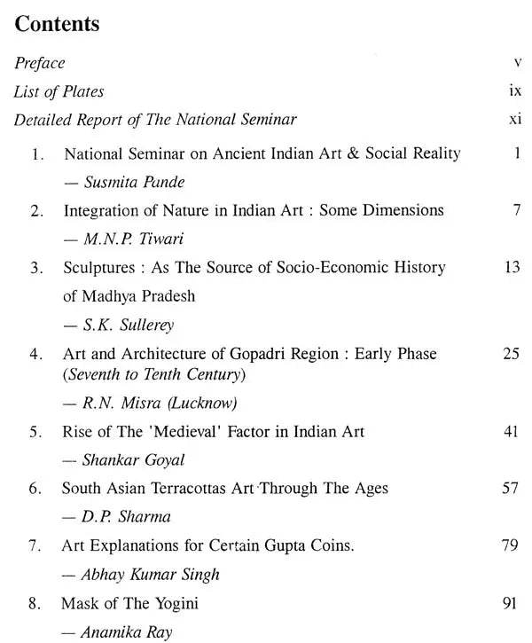 Ancient Indian Art & Social Reality - Retail Maharaj