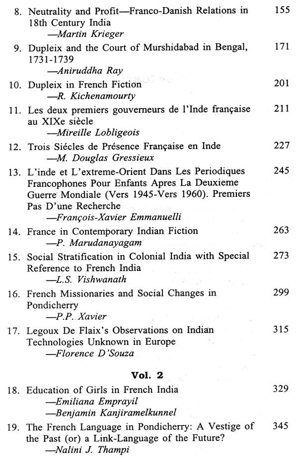 French in India and Indian Nationalism- 1700 A.D.-1963 A.D.: Set of 2 Volumes (An Old and Rare Book) - Retail Maharaj