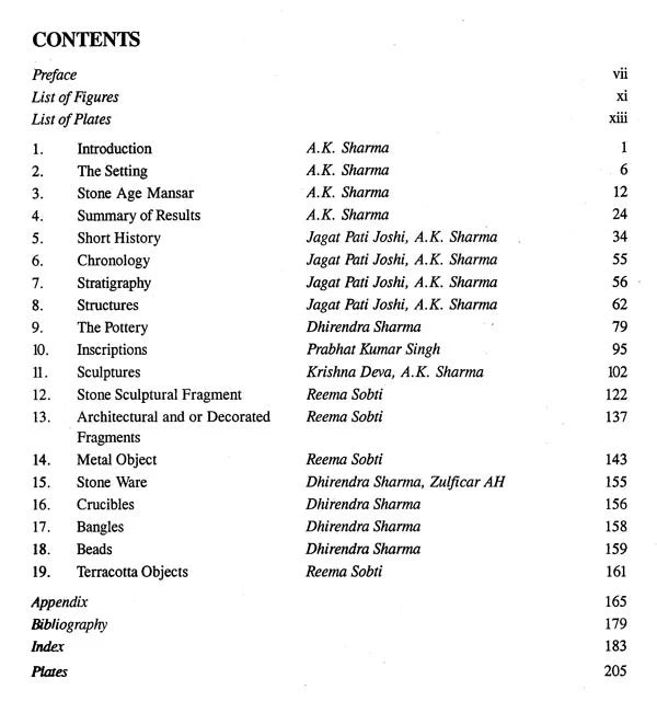 Excavations At Mansar - Retail Maharaj