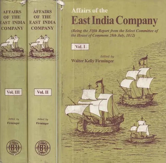 Affairs of the East India Company (An Old and Rare Book in Set of 3 Volumes) - Retail Maharaj