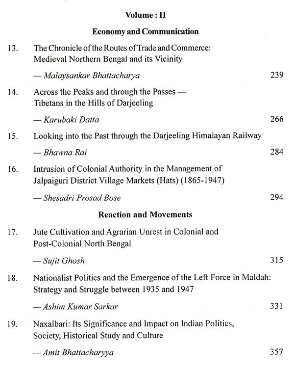 Omnibus of North Bengal- The History and Culture of the Hills and Plains (Set of 2 Volumes) - Retail Maharaj