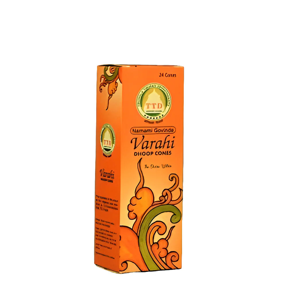 TTD Panchagavya Product - Varahi - Dhoop Cones (Pack of 5) - Retail Maharaj