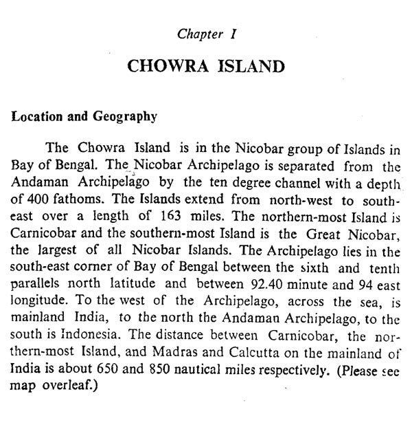 Scarcity and Survival: A Study in Culture Ecology of Chowra Island in Nicobar Archipelago - Retail Maharaj