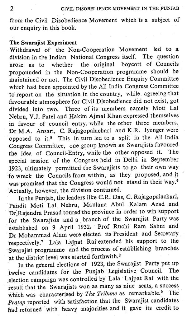 Civil Disobedience Movement in The Punjab 1930-1934 - Retail Maharaj