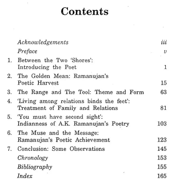 The Poetic Art of A.K. Ramanujan - Retail Maharaj