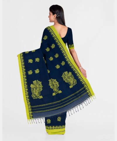 Handspun Cotton Tangail Saree - Retail Maharaj