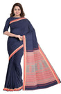 Handwoven Tangail Cotton-Silk Saree with Tassel - Retail Maharaj