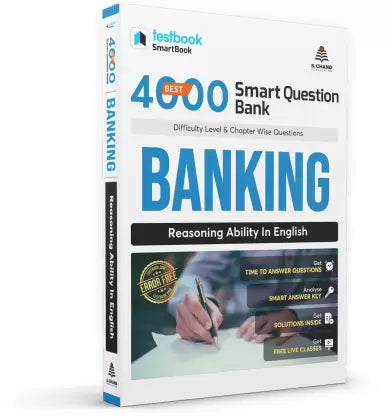 Best 4000 Smart Question Bank Banking Reasoning Ability in English - Retail Maharaj
