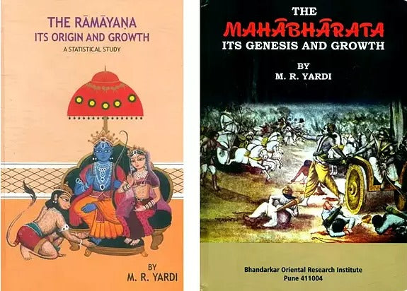 Origin and Growth of Ramayana and Mahabharata (Set of 2 Books) - Retail Maharaj