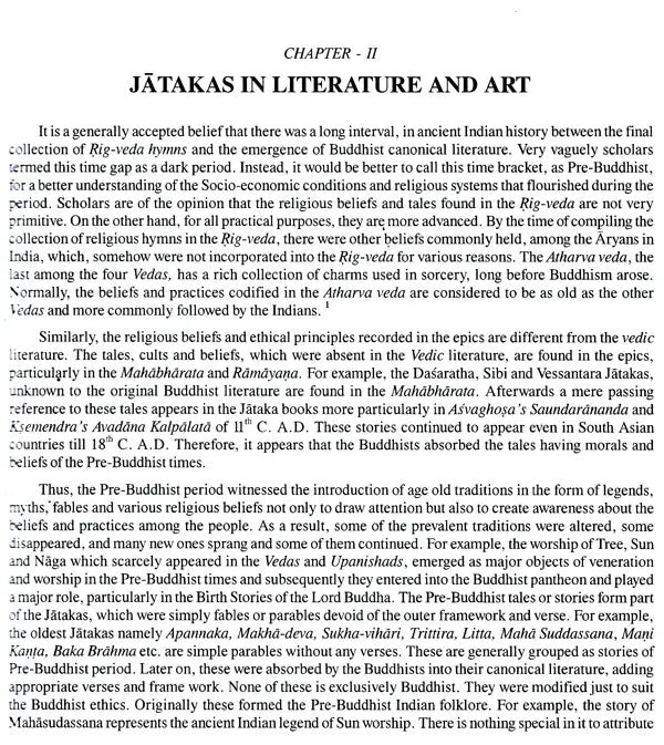 Jatakas in Buddhist Thought and Art - Retail Maharaj
