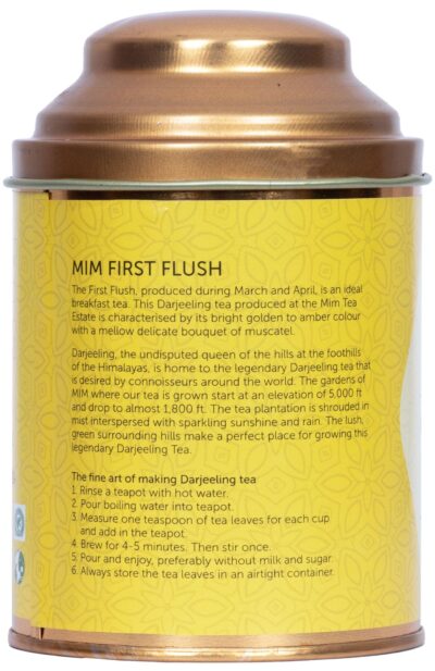 100g 1st Flush Darjeeling Tea from MIM Tea Garden - Retail Maharaj
