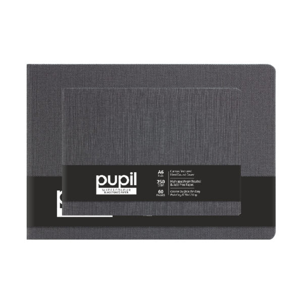 Anupam Pupil Watercolour Black Tone Hard Bound Papers 250 GSM