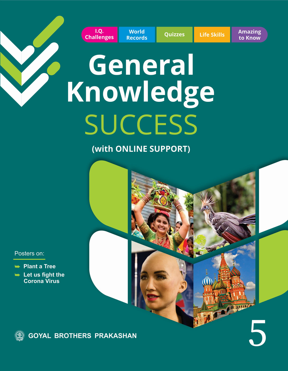 General Knowledge Success with Online Support for Class 5 - Retail Maharaj