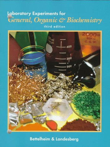 Laboratory Experiments to General, Organic and Biochemistry - Retail Maharaj