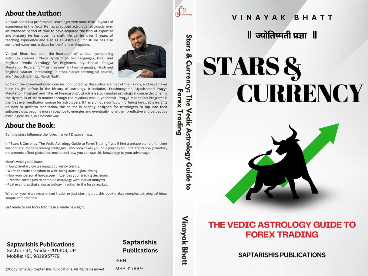 Stars & Currency: The Vedic Astrology Guide to Forex Trading by Vinayak Bhatt (SA) - Retail Maharaj