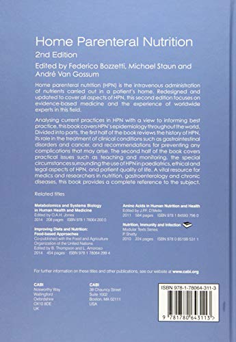 HOME PARENTERAL NUTRITION-2ND ED. - Retail Maharaj