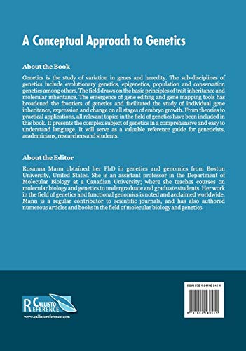 A Conceptual Approach to Genetics - Retail Maharaj