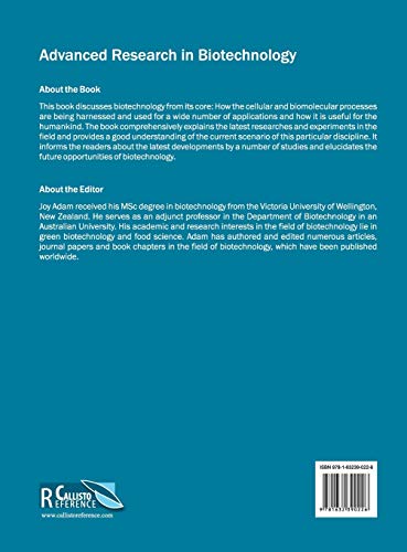 Advanced Research in Biotechnology - Retail Maharaj