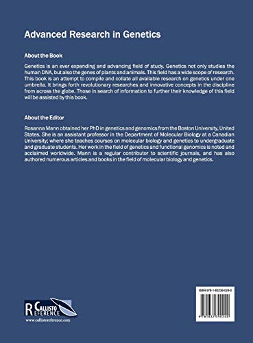 Advanced Research in Genetics - Retail Maharaj