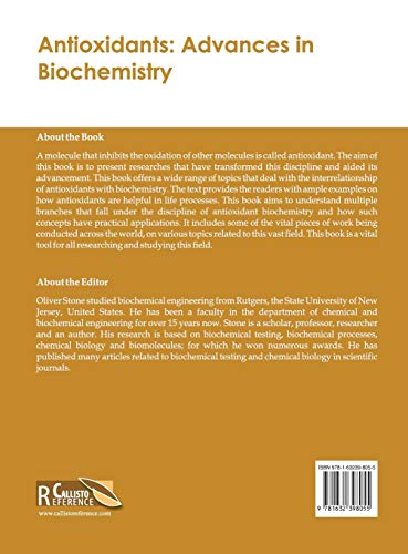 Antioxidants: Advances in Biochemistry - Retail Maharaj