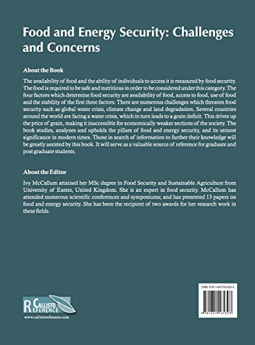 Food and Energy Security: Challenges and Concerns - Retail Maharaj