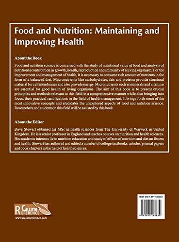 Food and Nutrition: Maintaining and Improving Health - Retail Maharaj