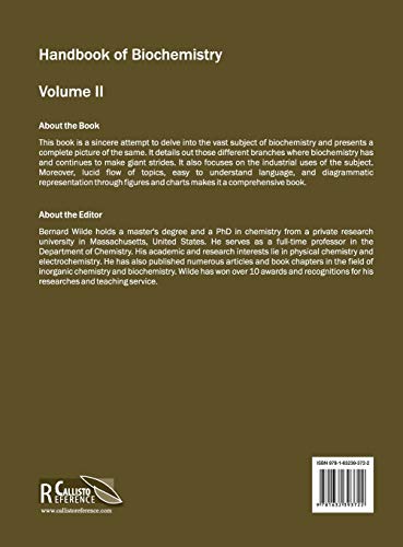 Handbook of Biochemistry: Volume II: 2 - Retail Maharaj