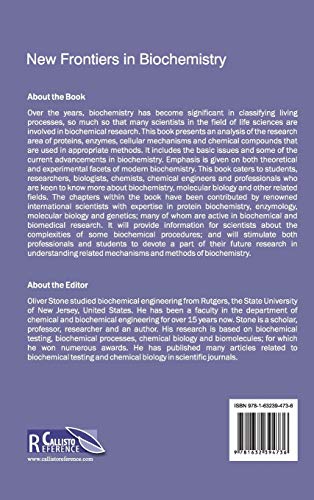 New Frontiers in Biochemistry - Retail Maharaj