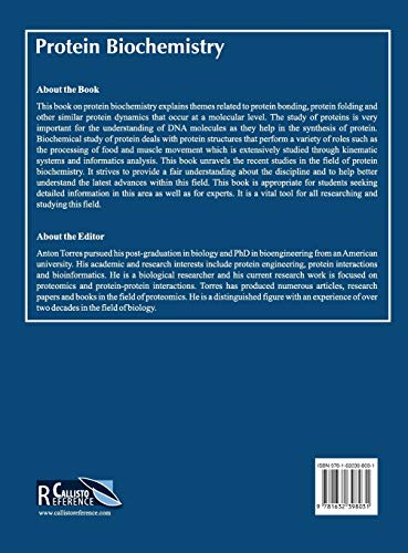 Protein Biochemistry - Retail Maharaj