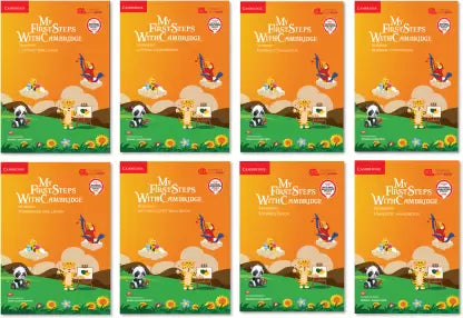 My First Steps with Cambridge Nursery Kit - Early Age Brain development Complete Learning Books for Kids Age 2+ Years - Retail Maharaj