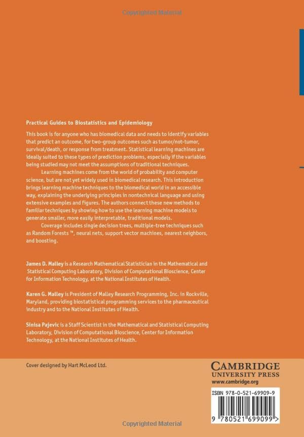 Statistical Learning for Biomedical Data (Practical Guides to Biostatistics and Epidemiology) - Retail Maharaj