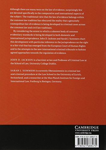 The Internationalisation of Criminal Evidence: Beyond the Common Law and Civil Law Traditions (Law in Context) - Retail Maharaj