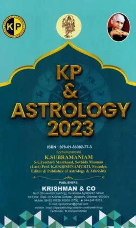 KP and Astrology 2023 (Year Book) - Retail Maharaj