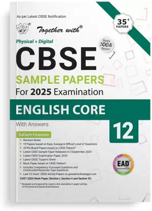 Cbse Sample Papers English Core 12 - Retail Maharaj