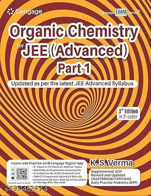 Organic Chemistry for JEE (Advanced): Part 1, 3E - Retail Maharaj