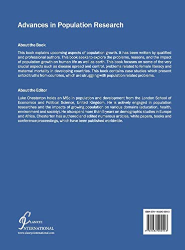 Advances in Population Research - Retail Maharaj