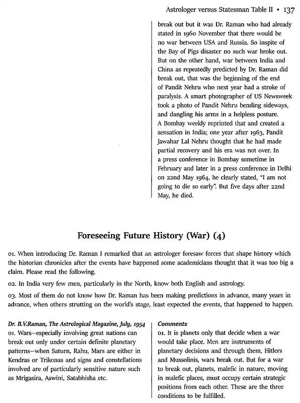 Dr. B. V. Raman Jottings from his Astrological Diary ...And More - Retail Maharaj