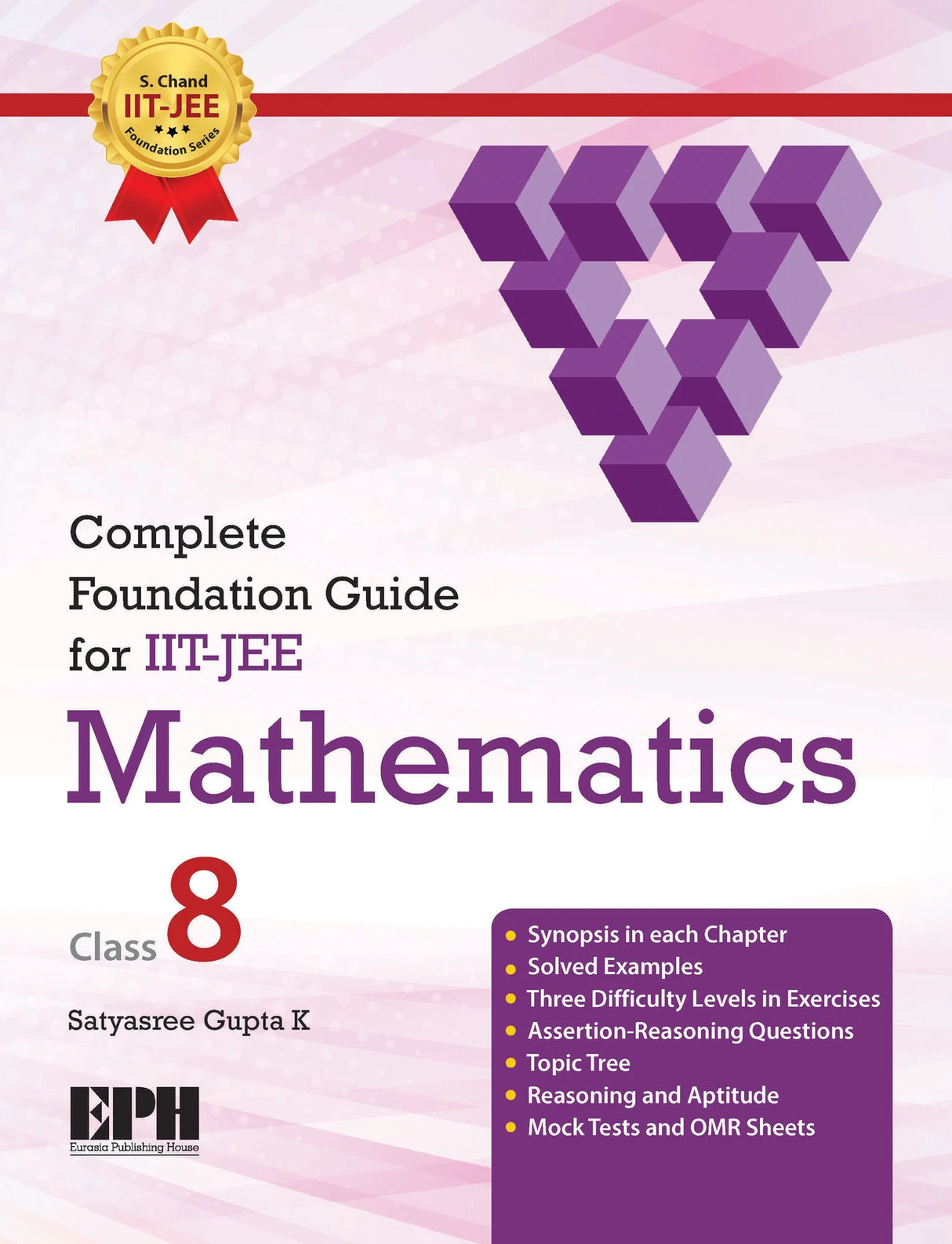 Complete Foundation Guide For IIT JEE Mathematics Class 8 - Retail Maharaj