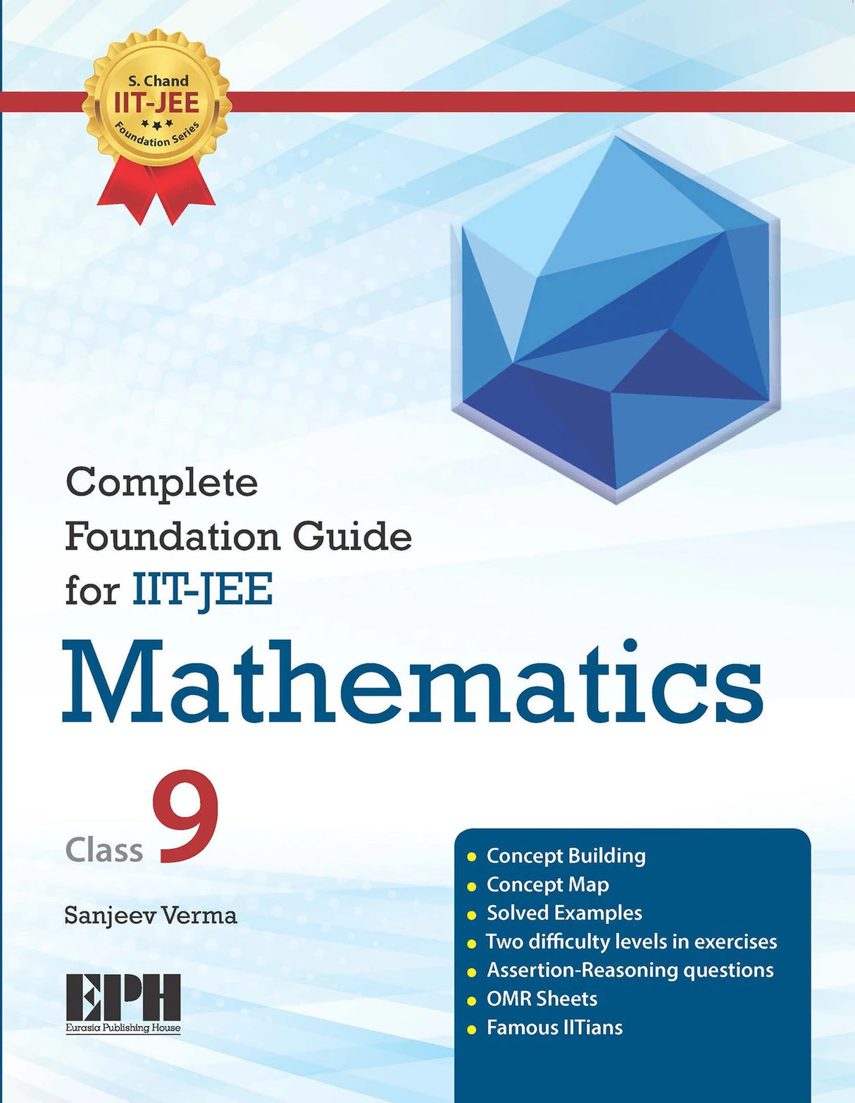 Complete Foundation Guide For IIT JEE Mathematics Class 9 - Retail Maharaj