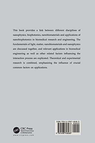 Applications of Biophotonics and Nanobiomaterials in Biomedical Engineering - Retail Maharaj