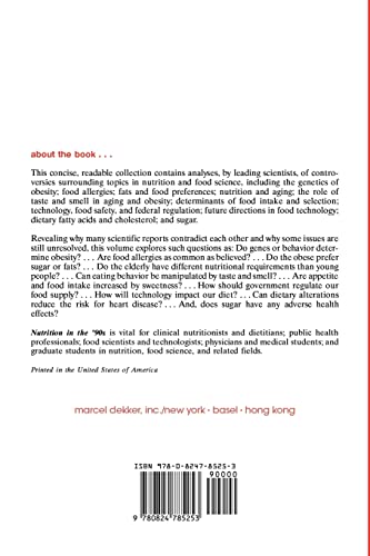 Nutrition in the '90s - Retail Maharaj