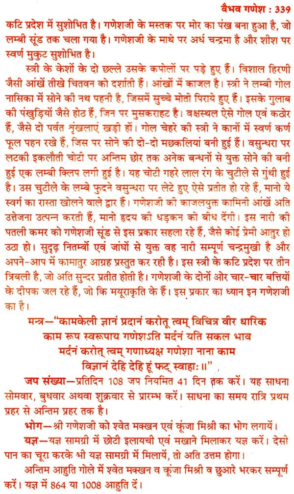रिपुक्रान्ता भुशुण्डि कल्प वैभव गणेश एवं कौलिक तन्त्र साधना (तन्त्रोक्त मारण प्रयोग-मारण तन्त्र): Repukranta Bhusundi Kalpa Vaibhav Ganesha and Kaulik Tantra Sadhana (Tantrokta Maran Prayog-Maran Tantra) - Retail Maharaj