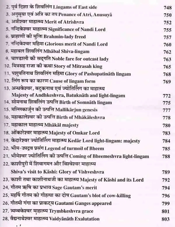 श्री शिव महापुराण: Sri Shiva Mahapuran- Stotras of Shiva, Shiva Mahapuran Mahatmya, Sapta Samhita and Eleven Volumes Complete (Hindi-English Bilingual in Set of 2 Volumes) - Retail Maharaj