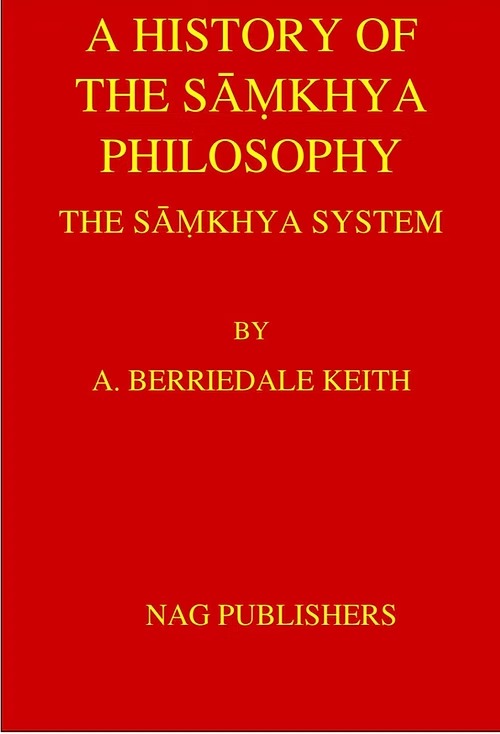 A HISTORY OF THE SAMKHYA PHILOSOPHY - Retail Maharaj