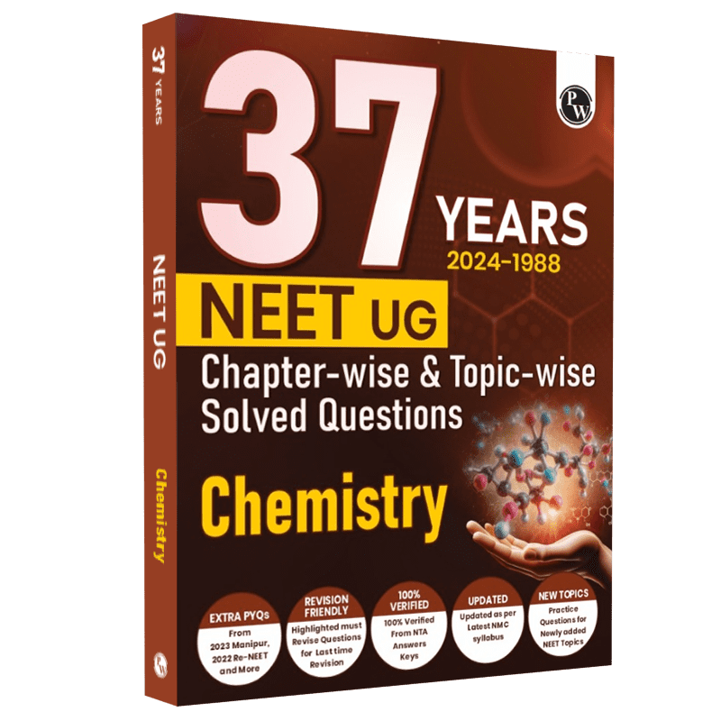 37 Years NEET Previous Year Solved Question Papers Chemistry PYQs Chapterwise Topicwise Solutions For NEET Exam 2025 with Newly Added Topics - Retail Maharaj
